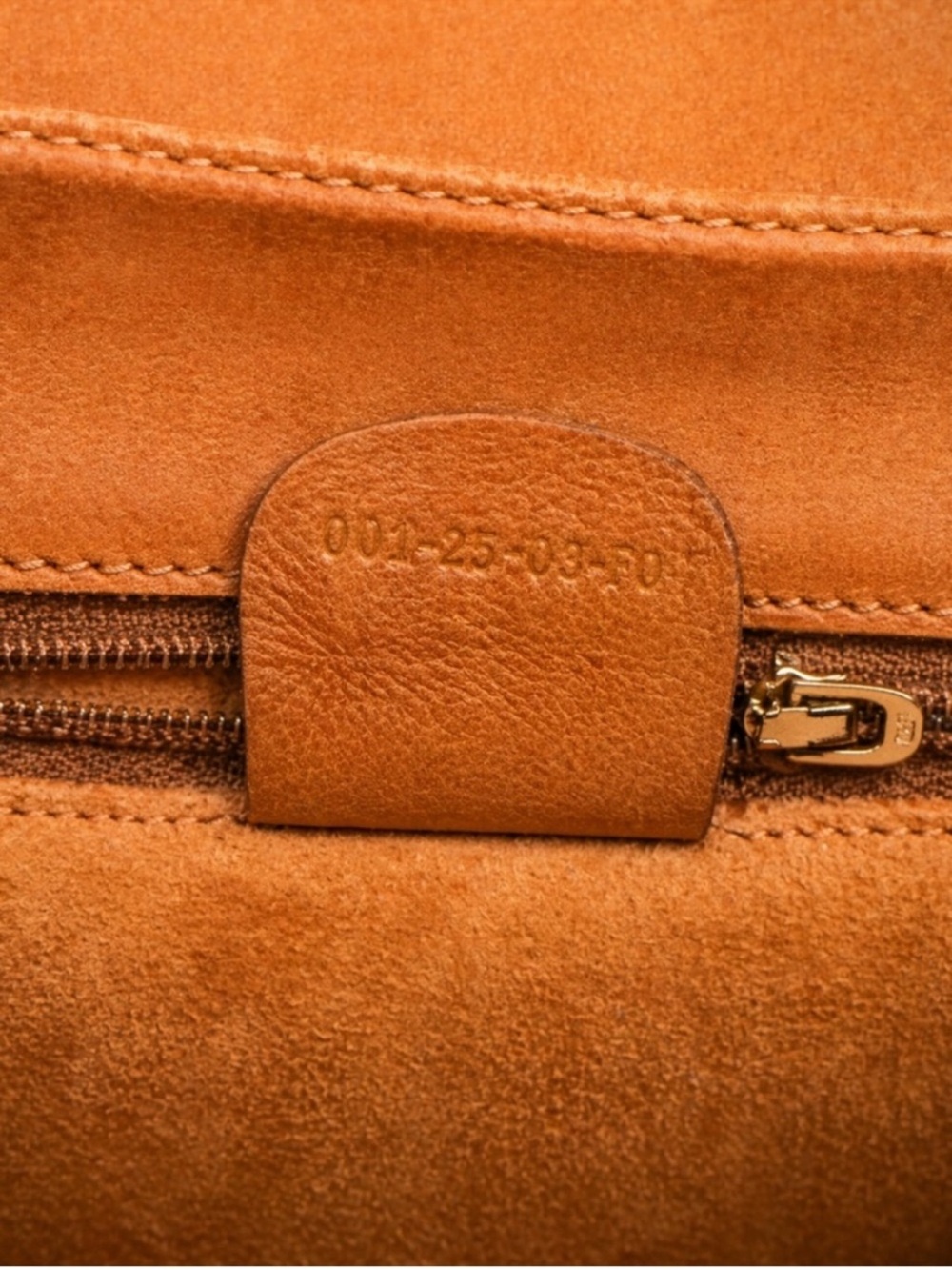 Gucci Vintage Cognac Leather Convertible Shoulder Bag Clutch - Picture 10 of 12
